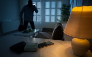 intruder in home