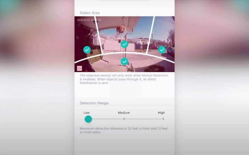 Kami app motion zones
