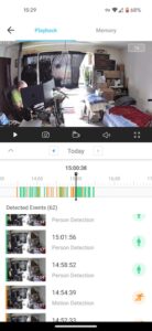 Tapo app local storage video playback