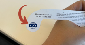 Eclipse glasses ISO safety requirement